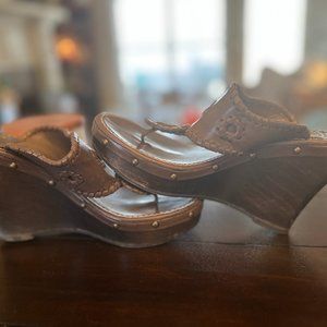 Jack Rogers Marabella Wedge Size 7
